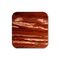 Red Earth Natural Rubber Square Coaster (4 Pack)  by UniqueCre8ion