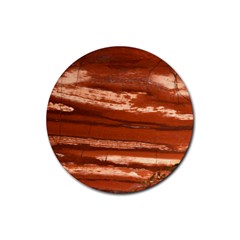 Red Earth Natural Rubber Round Coaster (4 Pack)  by UniqueCre8ion