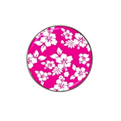 Pink Hawaiian Hat Clip Ball Marker by AlohaStore