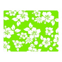 Lime Hawaiian Double Sided Flano Blanket (mini)  by AlohaStore