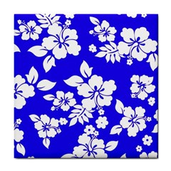 Deep Blue Hawaiian Tile Coasters by AlohaStore