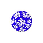 Deep Blue Hawaiian Golf Ball Marker (4 pack) Front