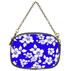 Deep Blue Hawaiian Chain Purses (one Side)  by AlohaStore