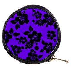 Violet Dark Hawaiian Mini Makeup Bags by AlohaStore