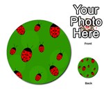 Ladybugs Multi-purpose Cards (Round)  Front 51