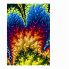 Amazing Special Fractal 25a Small Garden Flag (two Sides) by Fractalworld