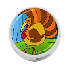 Thanksgiving Turkey  4-port Usb Hub (two Sides)  by Valentinaart