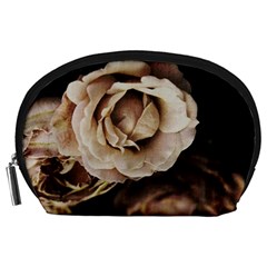 Roses Flowers Accessory Pouches (large)  by vanessagf