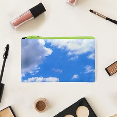 Summer Clouds And Blue Sky Cosmetic Bag (xs) by picsaspassion