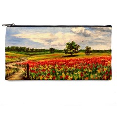  Poppies Pencil Cases by ArtByThree