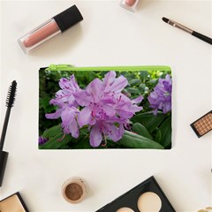 Purple Rhododendron Flower Cosmetic Bag (xs) by picsaspassion