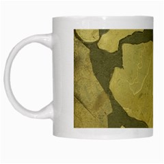 Stylish Gold Stone White Mugs by yoursparklingshop