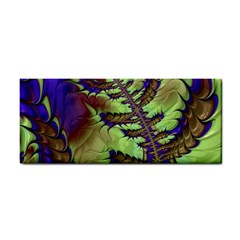 Freaky Friday, Blue Green Hand Towel by Fractalworld