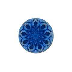 Blue Blossom Mandala Golf Ball Marker (10 Pack) by designworld65