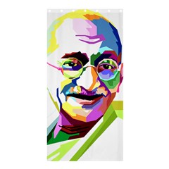 Ghandi Shower Curtain 36  X 72  (stall)  by bhazkaragriz