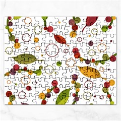 Adorable Floral Design Rectangular Jigsaw Puzzl by Valentinaart