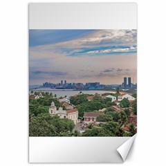 Aerial View Of Olinda And Recife, Pernambuco Brazil Canvas 20  X 30   by dflcprints