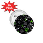 Green mind 1.75  Buttons (10 pack) Front