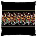 Colorful barbwire  Standard Flano Cushion Case (Two Sides) Front