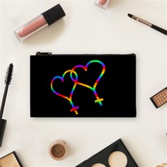 Love Is Love Cosmetic Bag (small)  by Valentinaart