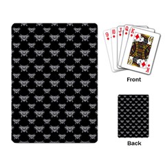 Body Part Monster Illustration Pattern Playing Card by dflcprints