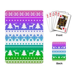 Cute Rainbow Bohemian Playing Card by Brittlevirginclothing