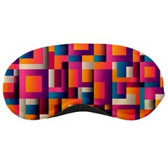 Abstract Background Geometry Blocks Sleeping Masks by Amaryn4rt