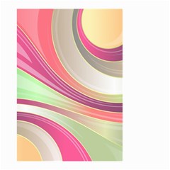 Abstract Colorful Background Wavy Small Garden Flag (two Sides) by Amaryn4rt