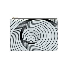 Spiral Eddy Route Symbol Bent Cosmetic Bag (medium)  by Amaryn4rt