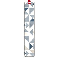 Geometric Triangle Modern Mosaic Large Book Marks by Amaryn4rt