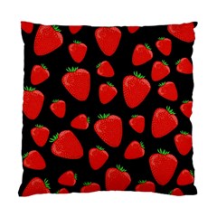 Strawberries Pattern Standard Cushion Case (one Side) by Valentinaart