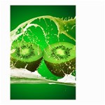 Kiwi Fruit Vitamins Healthy Cut Small Garden Flag (Two Sides) Back