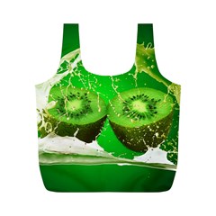 Kiwi Fruit Vitamins Healthy Cut Full Print Recycle Bags (m)  by Amaryn4rt