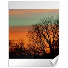 Twilight Sunset Sky Evening Clouds Canvas 12  X 16   by Amaryn4rt