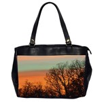 Twilight Sunset Sky Evening Clouds Office Handbags (2 Sides)  Front