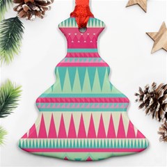 ¨pink Bohemian Ornament (christmas Tree)  by Brittlevirginclothing