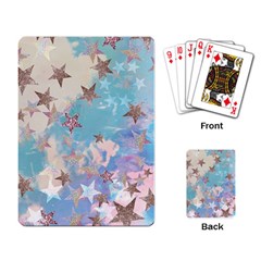 Pastel Stars Playing Card by Brittlevirginclothing