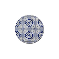 Ceramic Portugal Tiles Wall Golf Ball Marker (4 Pack) by Amaryn4rt