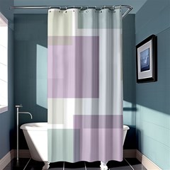 Abstract Background Pattern Design Shower Curtain 36  X 72  (stall)  by Nexatart