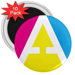 Graphic Design Web Design 3  Magnets (10 Pack)  by Nexatart