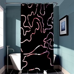 Abstract Glare Visual Art Shower Curtain 36  X 72  (stall)  by Nexatart