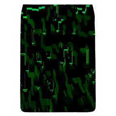 Abstract Art Background Green Flap Covers (l)  by Nexatart