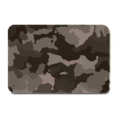 Background For Scrapbooking Or Other Camouflage Patterns Beige And Brown Plate Mats by Nexatart