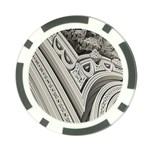 Arches Fractal Chaos Church Arch Poker Chip Card Guard (10 pack) Front