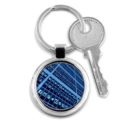 Mobile Phone Smartphone App Key Chains (round)  by Nexatart