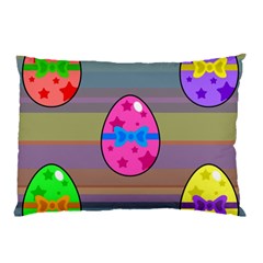 Holidays Occasions Easter Eggs Pillow Case by Nexatart