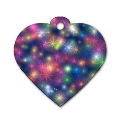 Abstract Background Graphic Design Dog Tag Heart (two Sides) by Nexatart