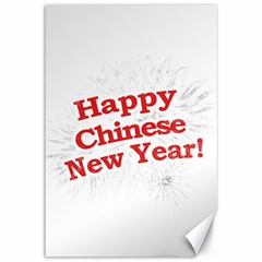 Happy Chinese New Year Design Canvas 12  X 18   by dflcprints