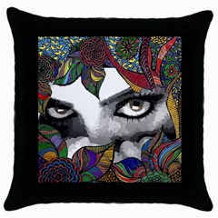 Fears Throw Pillow Case by DryInk