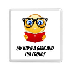 Geek Kid Memory Card Reader (square)  by athenastemple